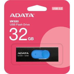 Adata Pendrive UV320 32GB USB 3.2 Gen1 Czarno-niebieski