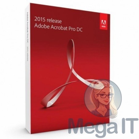 Acrobat DC 2015 Pro  - Licencja Wieczysta (LifeTime) - Windows - Użytkownik Indywidualny - BOX (ESD)