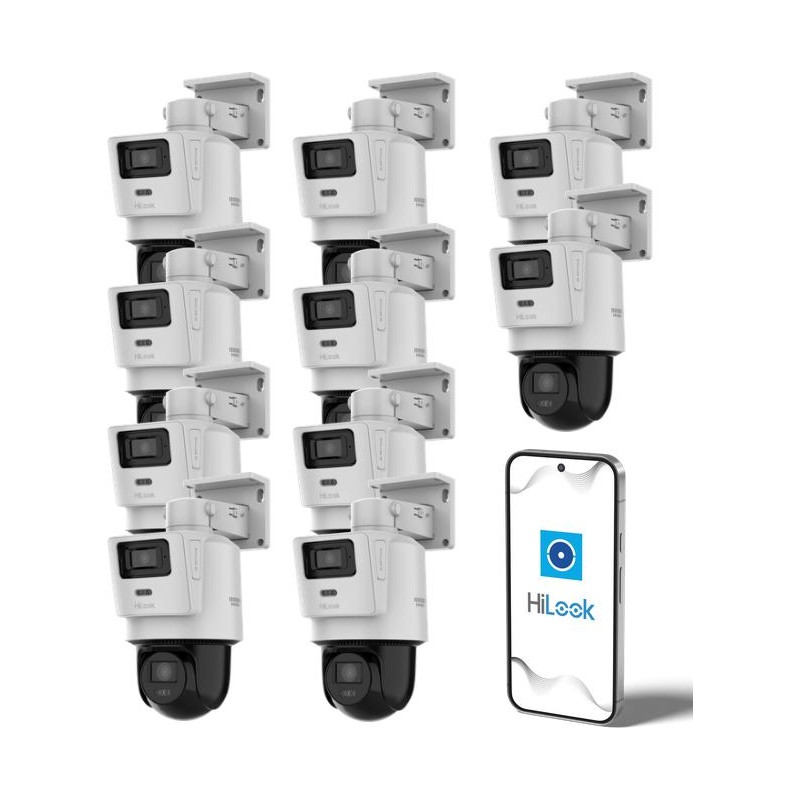 Kamera IP Hilook PTZ-D4 dualna 8MP (4MP + 4MP) Opakowanie zbiorcze 10szt.