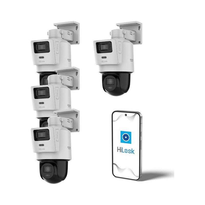 Kamera IP Hilook PTZ-D4 dualna 8MP (4MP + 4MP) Opakowanie zbiorcze 4szt.