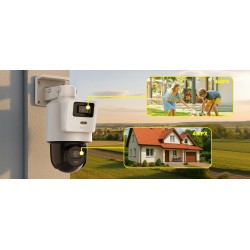 Kamera IP Hilook PTZ-D4 dualna 8MP (4MP + 4MP) Opakowanie zbiorcze 4szt.