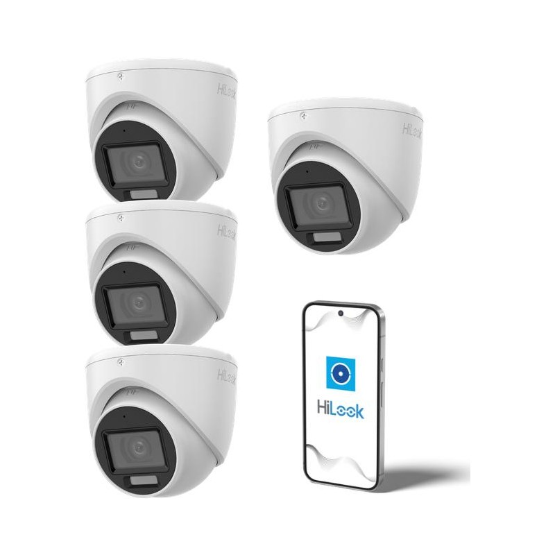 Kamera 4w1 Hilook by Hikvision kopułka 8MP TVI-T8M-20DL Opakowanie zbiorcze 4szt.
