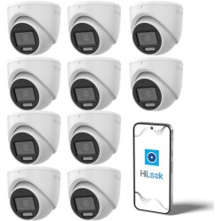 Kamera 4w1 Hilook by Hikvision kopułka 8MP TVI-T8M-20DL Opakowanie zbiorcze 10szt.