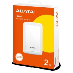 DYSK ZEWNĘTRZNY ADATA DashDrive HV300 2TB 2.5 USB3.1 Biały