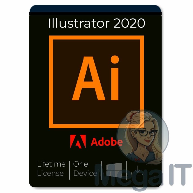 Illustrator 2020 - Licencja Wieczysta (LifeTime) - Windows - Użytkownik Indywidualny - BOX (ESD) Illustrator 2020 - Licencja Wieczysta (LifeTime) - Windows - Użytkownik Indywidualny - BOX (ESD)
