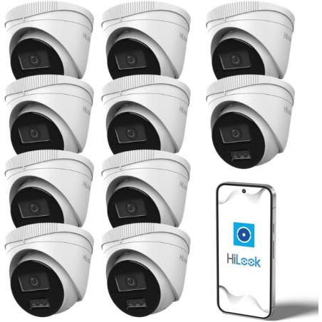 Kamera IP Hilook by Hikvision kopułka 4MP IPCAM-T4-30DL Opakowanie zbiorcze 10szt.