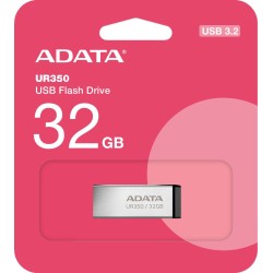 Adata Pendrive UR350 32GB USB3.2 Gen1 Metal czarny