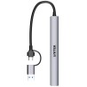 Unitek Hub USB-A/C 7w1 z adapterem