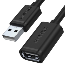 Kabel USB Unitek Y-C428GBK przedłużacz USB 1m