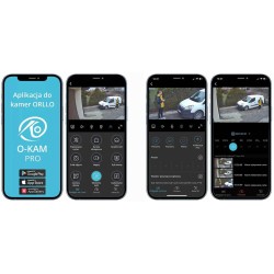 Kamera IP ORLLO Z17 Ultra 4K zewnętrzna obrotowa GSM na kartę SIM 8MPx