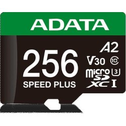 Adata Karta pamięci microSD Speed Plus 256GB UHS1 U3 V30 A2 180/160 MB/s