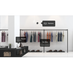 Kamera IP Reolink Fisheye FE-W Series W520 6MP 360° Wi-Fi