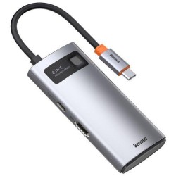 Hub USB Baseus Metal Gleam 4w1