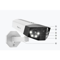 Kamera IP Reolink DUO Series P750 POE 16MP