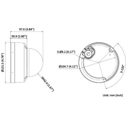 Kamera IP Hikvision DS-2CD2163G2-LIS2U 2.8mm BLACK PL