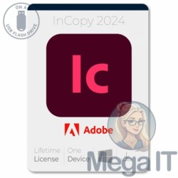 InCopy 2024 - Licencja Wieczysta (LifeTime) - Windows - Użytkownik Indywidualny - BOX (USB)
