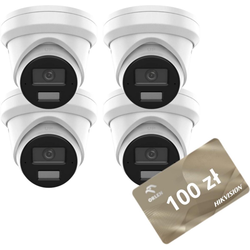 KAMERA IP HIKVISION DS-2CD2363G2-LI2U(2.8mm) PL Opakowanie zbiorcze 4szt.