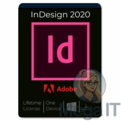 InDesign 2020 - Licencja Wieczysta (LifeTime) - Windows - Licencja Biznes - BOX (ESD)