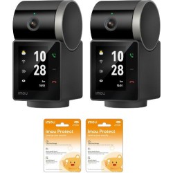 Zestaw 2 kamer IP Imou REX VT PRO bateryjna 5MP z chmurami Imou Protect