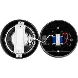 Głośnik kulowy HQM-SK313 3W 100V gwint E27 Czarny