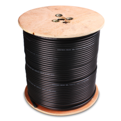 PRZEWÓD KONCENTRYCZNY NS100 TRI ŻELOWANY CZARNY 1m