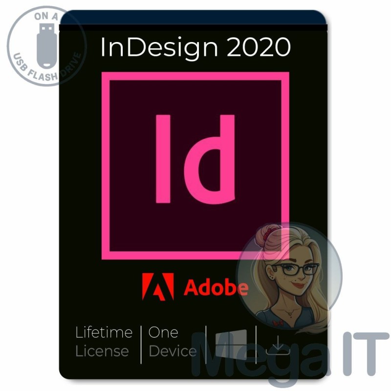 InDesign 2020 - Licencja Wieczysta (LifeTime) - Windows - Użytkownik Indywidualny - BOX (USB) InDesign 2020 - Licencja Wieczysta (LifeTime) - Windows - Użytkownik Indywidualny - BOX (USB)