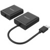 Unitek Y-2516 przedłużacz USB 2.0 po skrętce 4xUSB