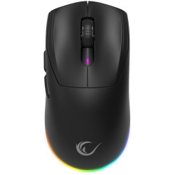 Mysz bezprzewodowa Rampage Prote M5 24000 DPI RGB LED 1K Hz czarna