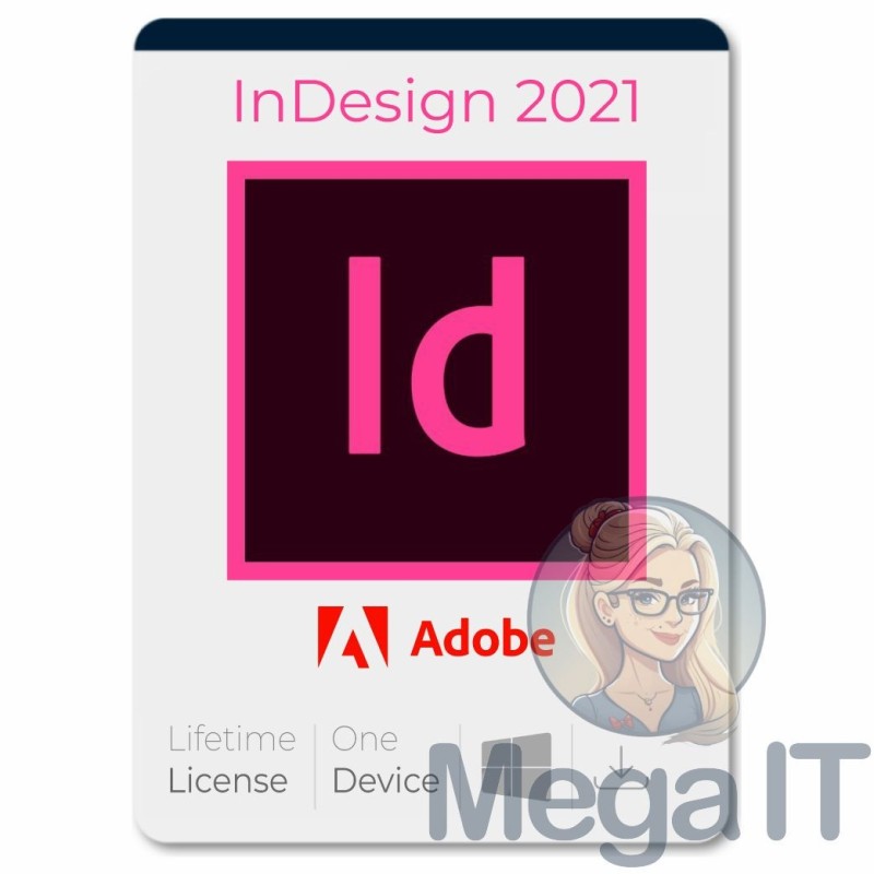 InDesign 2021 - Licencja Wieczysta (LifeTime) - Windows - Użytkownik Indywidualny - BOX (ESD) InDesign 2021 - Licencja Wieczysta (LifeTime) - Windows - Użytkownik Indywidualny - BOX (ESD)