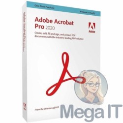 Acrobat DC Pro 2020 - Licencja Wieczysta (LifeTime) - Windows - Użytkownik Indywidualny - BOX (ESD)