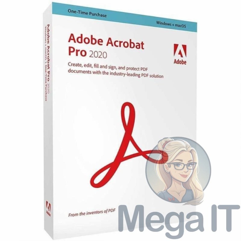 Acrobat DC Pro 2020 - Licencja Wieczysta (LifeTime) - Windows - Użytkownik Indywidualny - BOX (ESD) Acrobat DC Pro 2020 - Licencja Wieczysta (LifeTime) - Windows - Użytkownik Indywidualny - BOX (ESD)