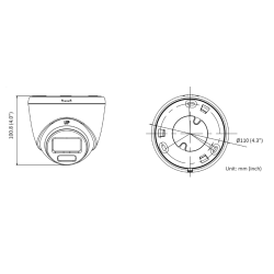 Kamera IP HIKVISION DS-2CD1063G2-LIU(2.8mm)