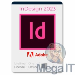 InDesign 2023 - Licencja Wieczysta (LifeTime) - Windows - Licencja Biznes - BOX (ESD)