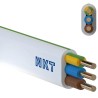 Przewód NKT instal PLUS YDYp 3x1,5 żo biały 450/750V 100m