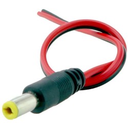 Wtyk zasilajacy na kabelku KW01DC-20 1szt.