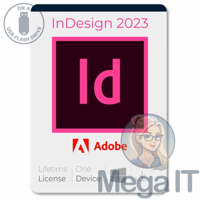 InDesign 2023 - Licencja Wieczysta (LifeTime) - Windows - Użytkownik Indywidualny - BOX (USB) InDesign 2023 - Licencja Wieczysta (LifeTime) - Windows - Użytkownik Indywidualny - BOX (USB)
