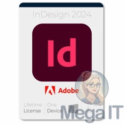 InDesign 2024 - Licencja Wieczysta (LifeTime) - Windows - Użytkownik Indywidualny - BOX (ESD)