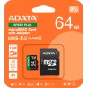 Adata Karta pamięci microSD Speed Plus 64GB UHS1 U3 V30 A2 160/140 MB/s