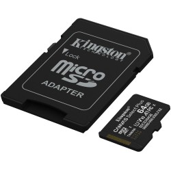 Karta pamięci microSD 64GB Kingston Canvas Select Plus microSDXC C10 UHS-1 64GB