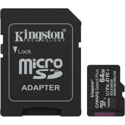 Karta pamięci microSD 64GB Kingston Canvas Select Plus microSDXC C10 UHS-1 64GB