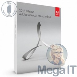 Acrobat 2015 Standard - Licencja Wieczysta (LifeTime) - Windows - Licencja Biznes - BOX (USB)