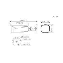 Kamera IP TIOC 3.0 DAHUA IPC-HFW3549T1-ZAS-PV-27135-S5