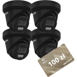 KAMERA IP HIKVISION DS-2CD2343G2-LI2U(2.8mm)(BLACK) PL Opakowanie zbiorcze 4szt.