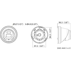 KAMERA IP HIKVISION DS-2CD2343G2-LI2U(2.8mm)(BLACK) PL Opakowanie zbiorcze 4szt.