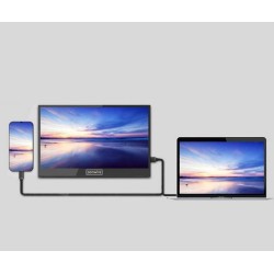 Monitor Przenośny Zenwire 14" USB-C Full HD 1920x1080 IPS HDMI
