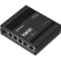 Teltonika TSW101 switch przemysłowy PoE+ (TSW101000000)