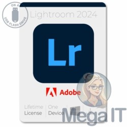 Lightroom 2024 - Licencja Wieczysta (LifeTime) - Windows - Licencja Biznes - BOX (USB)