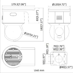 KAMERA IP PTZ HIKVISION DS-2DE3A400BW-DE/W(F1)(T5) PL