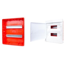 Rozdzielnica podtynkowa 24 modułowa (2x12) Adelid RM-PT-24M