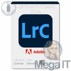 Lightroom Classic 2024 - Licencja Wieczysta (LifeTime) - Windows - Licencja Biznes - BOX (USB)